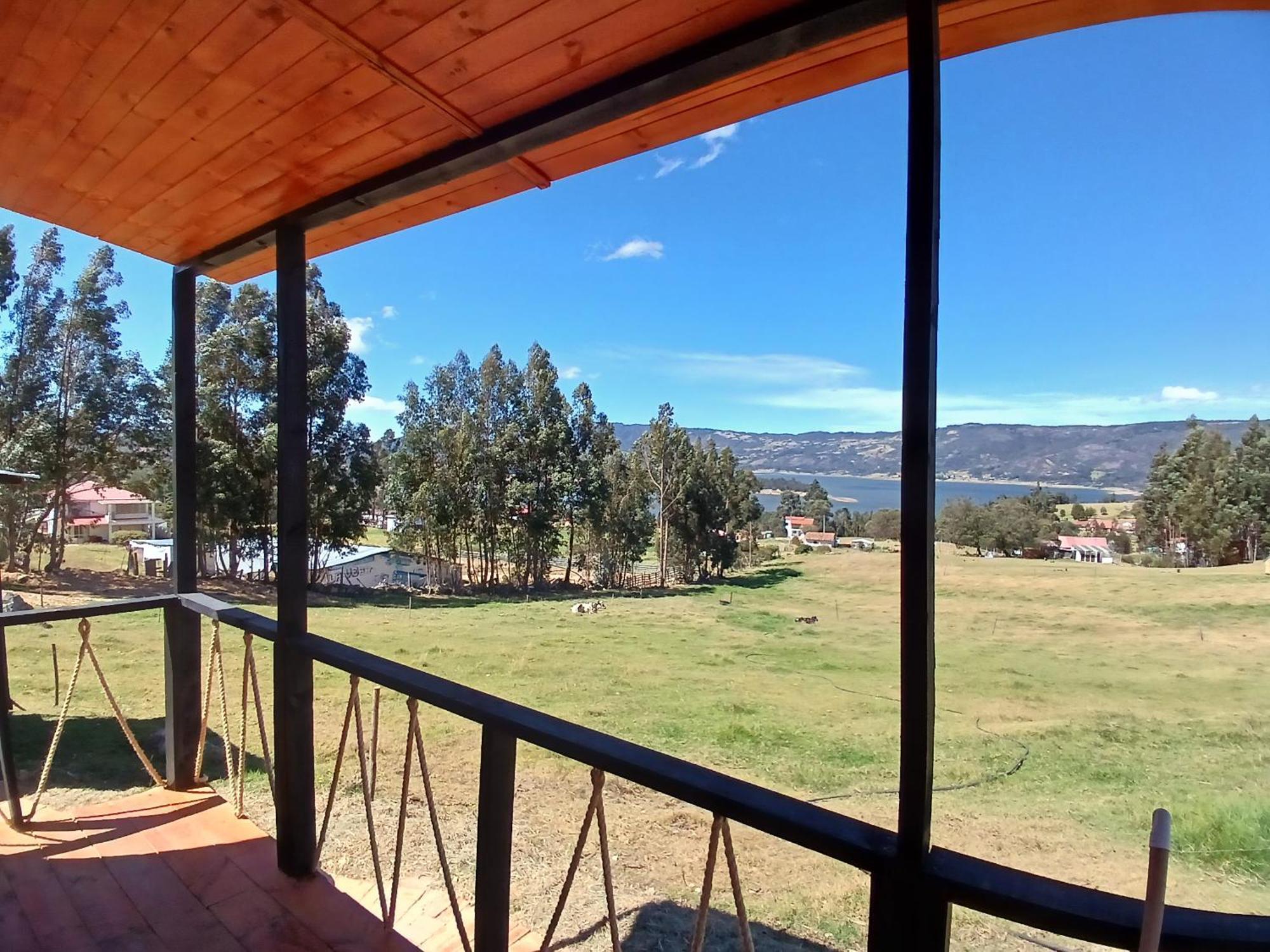 Cabanas Finca Las Acacias Guatavita Exterior foto